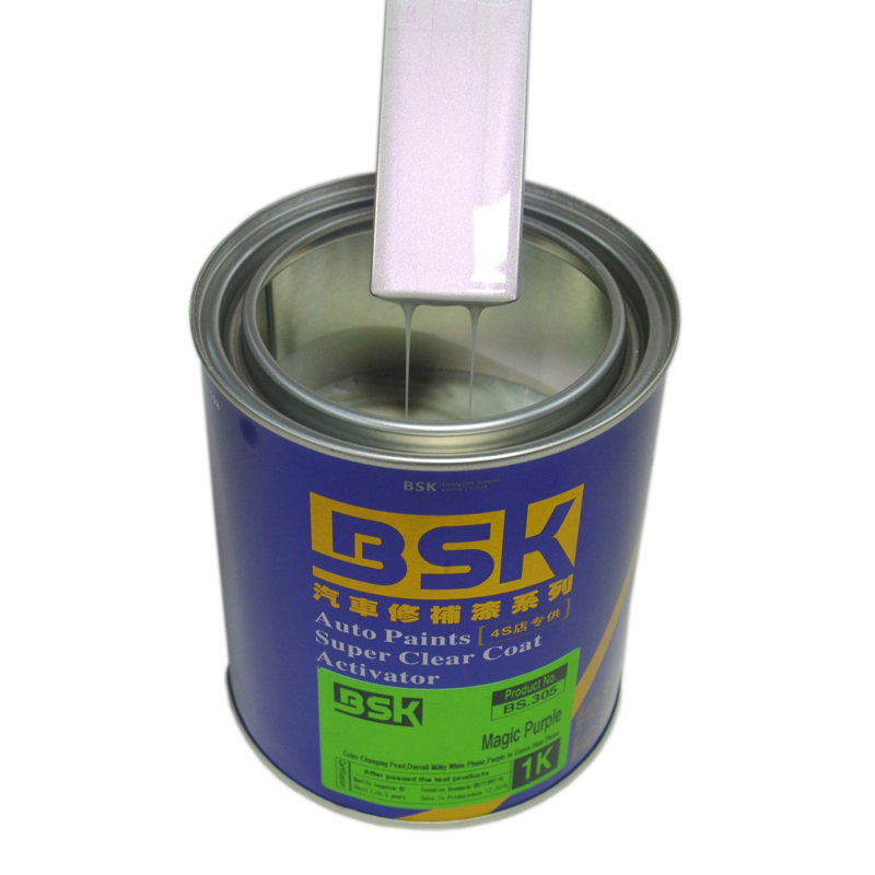 Premium Factory Price Light Reflection Purple To Green Color Change 1K Magic Purple Chameleon Paint For Auto Body Spray