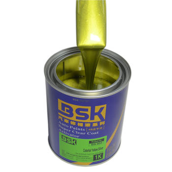One Component Liquid Coating Spray Method Anti-corrision Golden Yellow Silver Color Metal Base Paint For Auto Repair