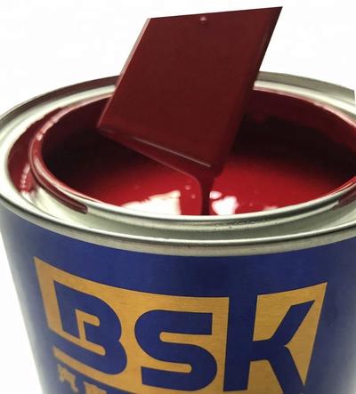 Car Paint China Supply Red Maroon Color Auto Repair 1K Base Paint