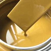 1K gold color chrome paints Strong Adhesion Earthy Yellow Chrome Color Metal Refinish Spray Paint
