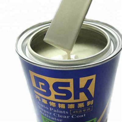 China Auto Paint Suppliers Long Lasting 1K Yellow Pearl Color Spray Car Chrome Coating For Refinishing